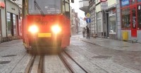 Modernizacja sieci tramwajowej w Grudziądzu - stare miasto ul. Długa 